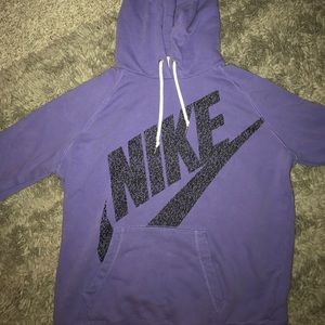 Purple Nike hoodie
